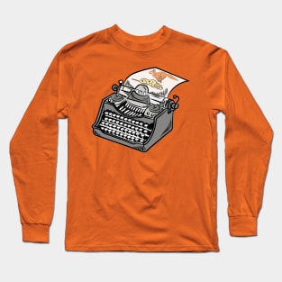 Literal Typing Lesson Humor Long Sleeve T-Shirt